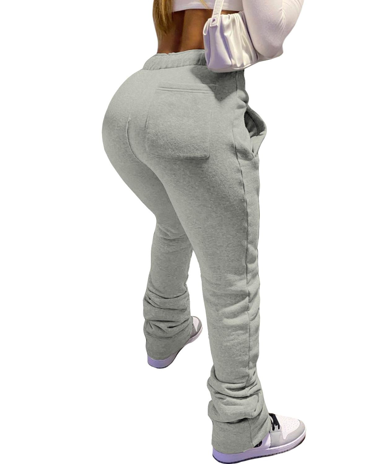 Womens Stacked Sweatpants