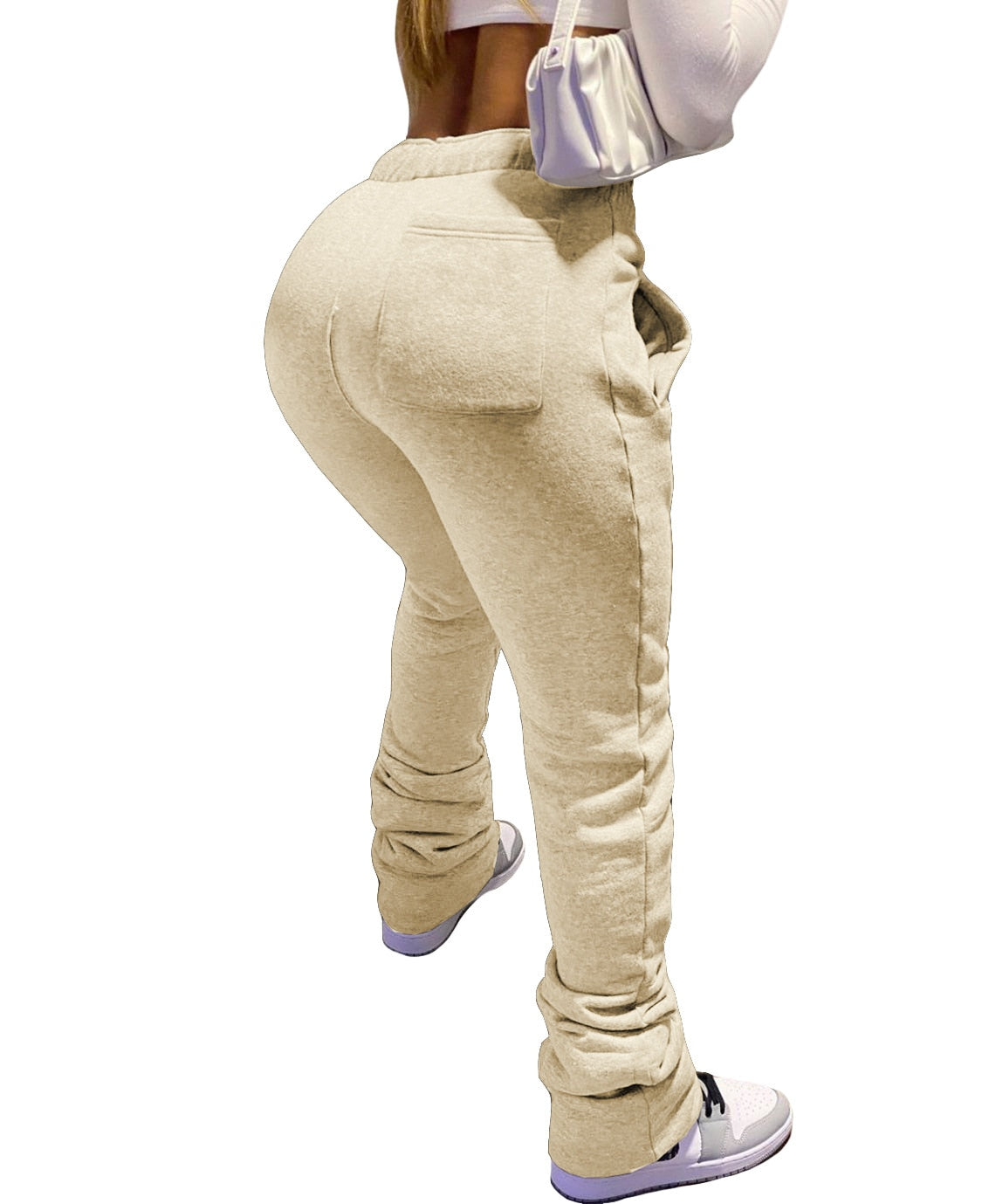 Womens Stacked Sweatpants