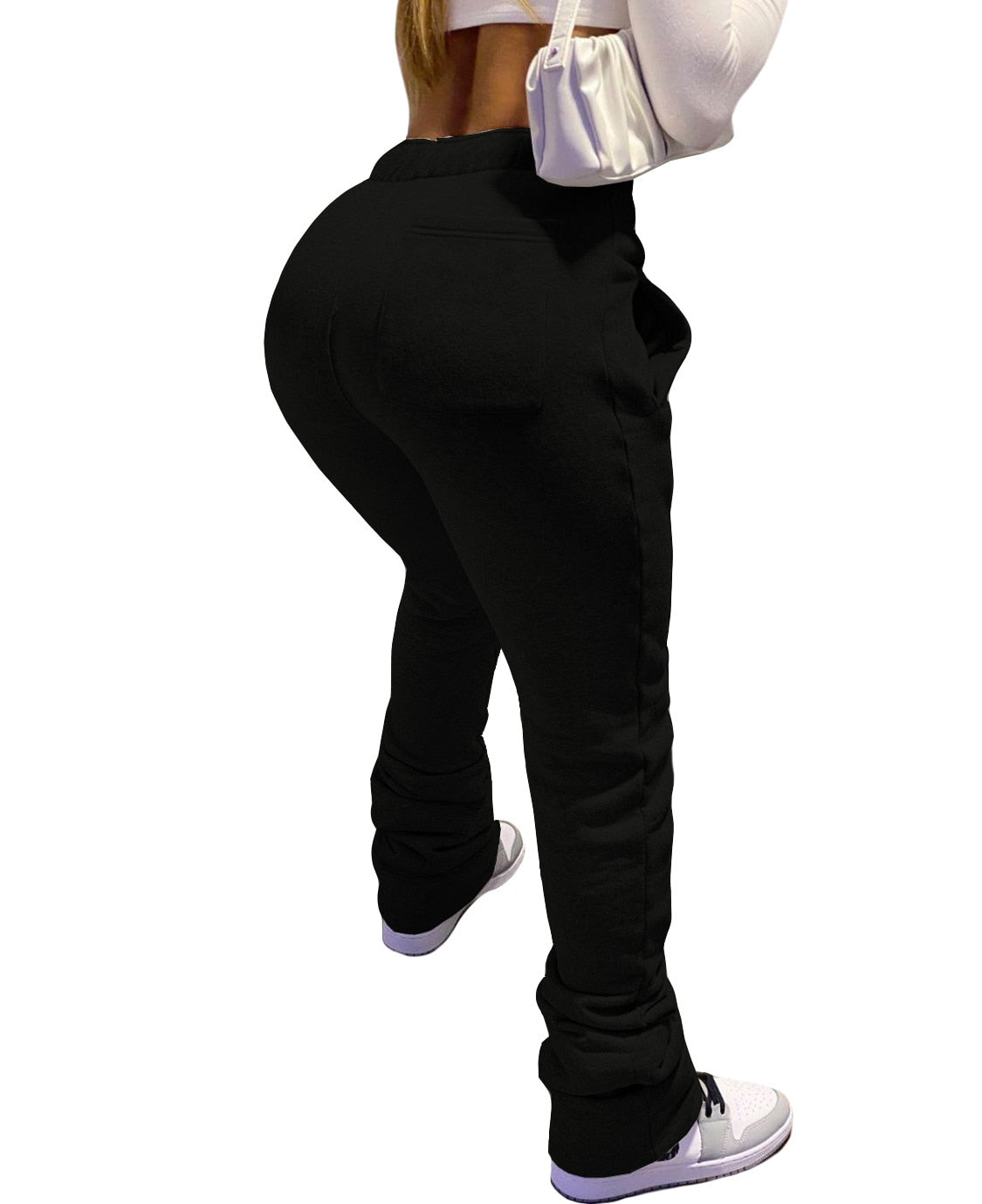 Womens Stacked Sweatpants