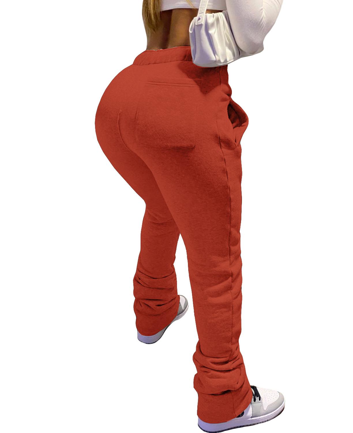 Womens Stacked Sweatpants