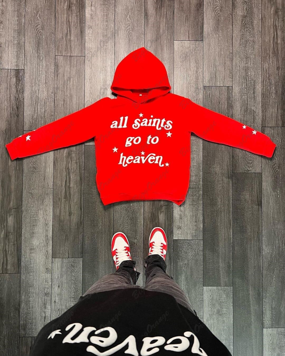 All Saints Go to Heaven Hoodie