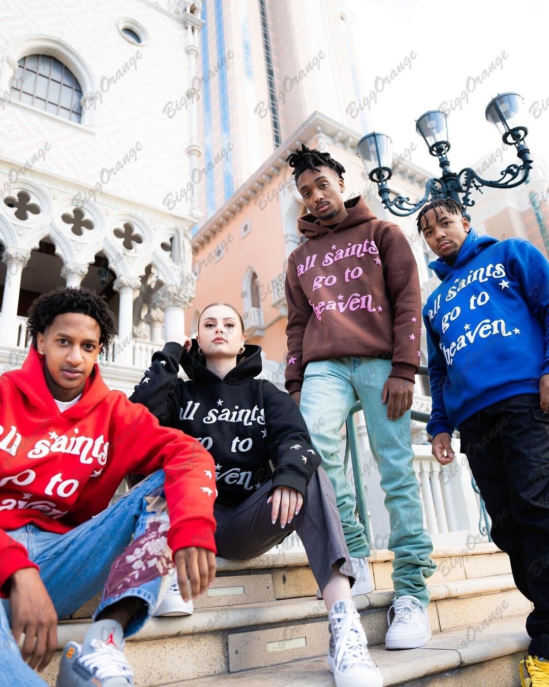 All Saints Go to Heaven Hoodie