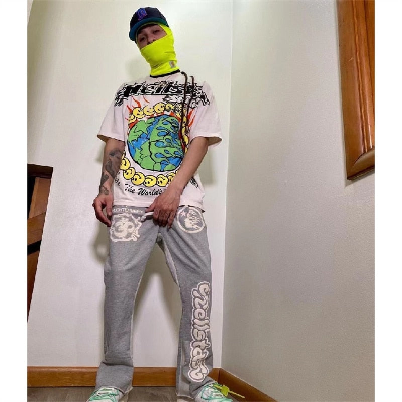 Hellstar Signature Flare Sweatpants